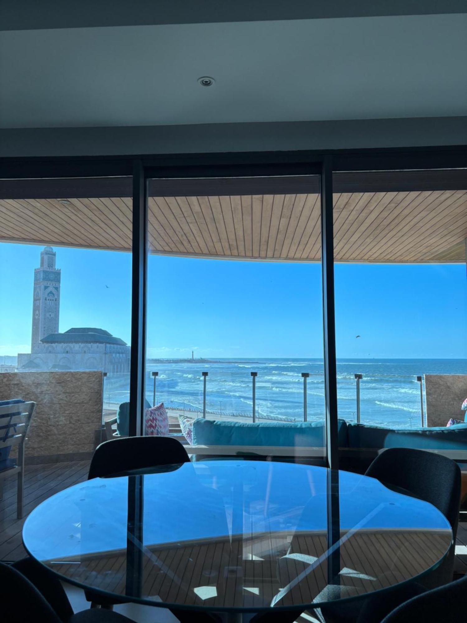 Marina Casa Del Mar - Amazing Sea & Mosque Views Casablanca Exterior foto