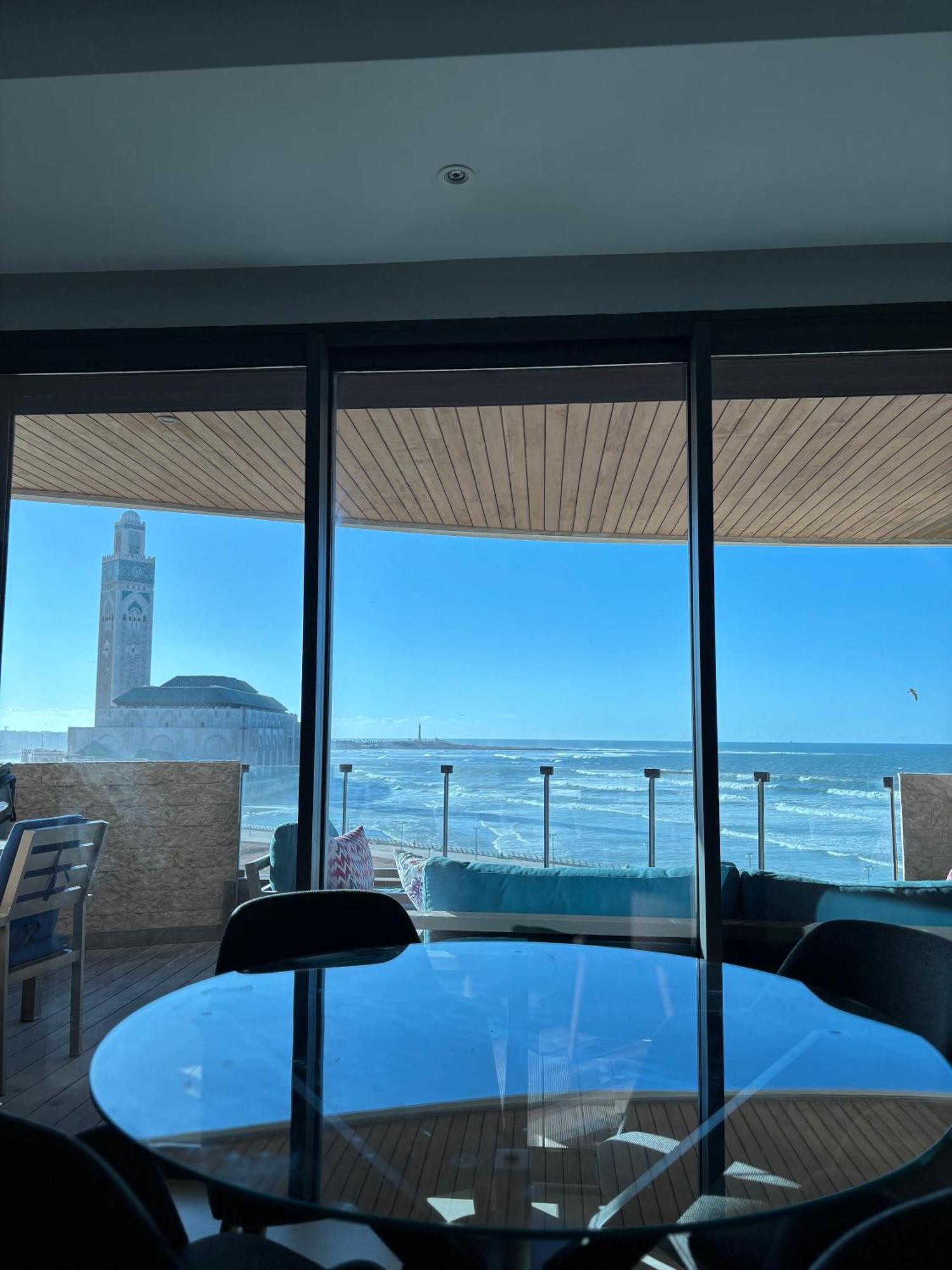 Marina Casa Del Mar - Amazing Sea & Mosque Views Casablanca Exterior foto